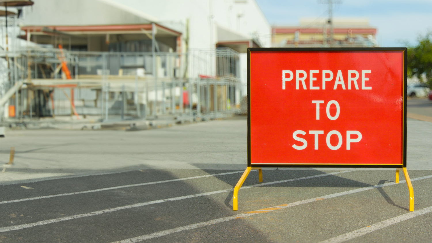Temporary Traffic Signs | Portable & High-Visibility