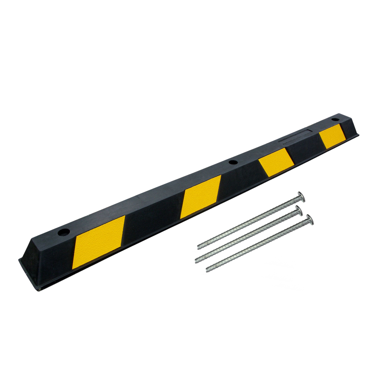 Black Rubber Wheel Stop