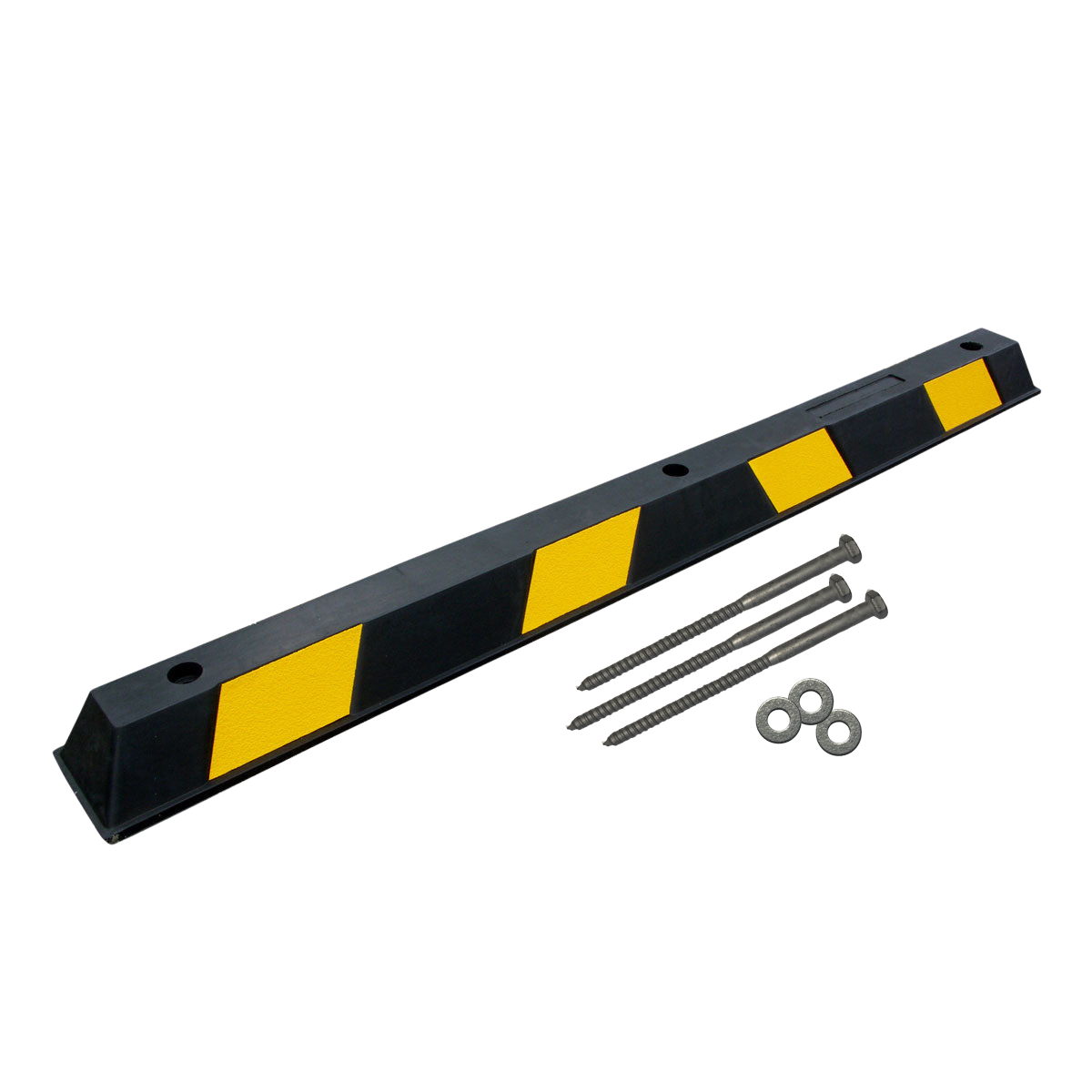 Black Rubber Wheel Stop