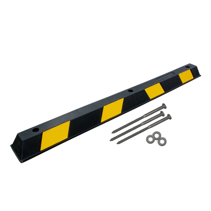 Black Rubber Wheel Stop