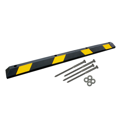 Black Rubber Wheel Stop