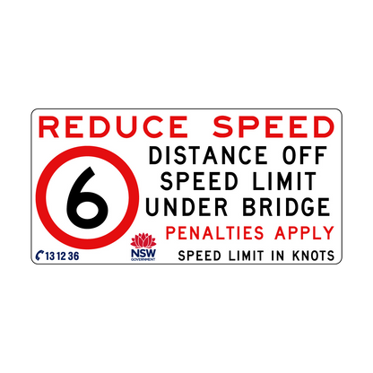 Reduce Speed Distance Off Speed Limit Under Bridge