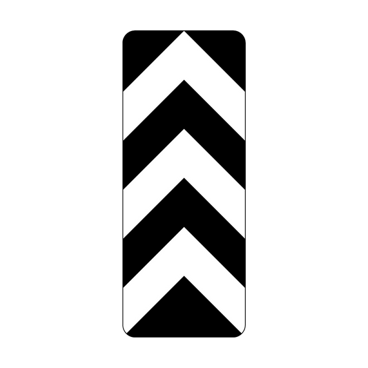 Bidirectional Chevron Marker