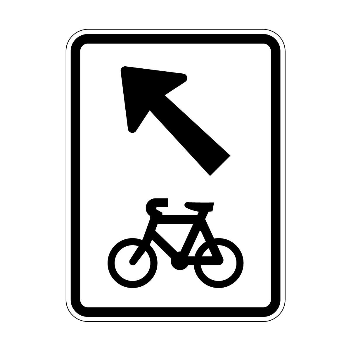 All Bicycles + Arrow Sign