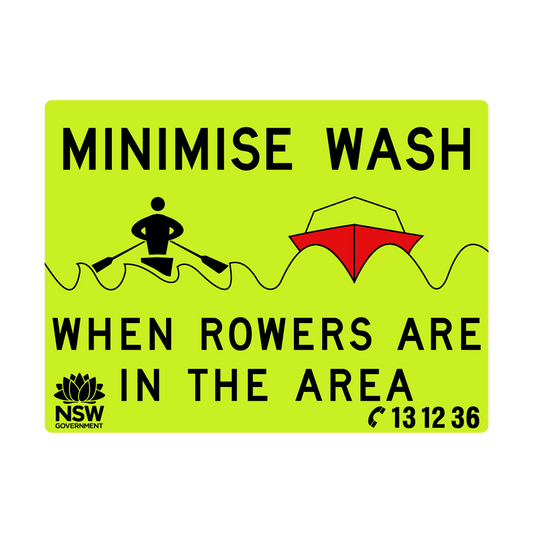 Minimise Wash When Rowers Are In The Area