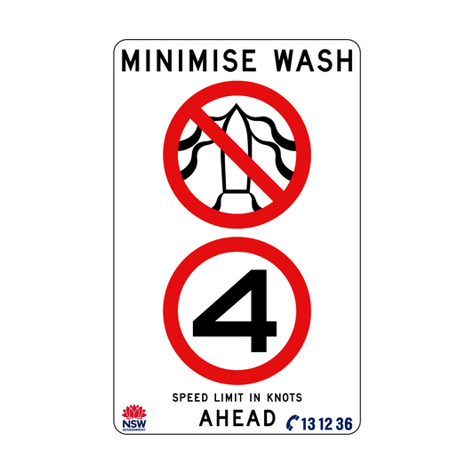 Minimise Wash Speed Limit In Knots