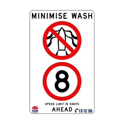 Minimise Wash Speed Limit In Knots