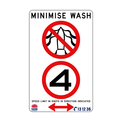 Minimise Wash Speed Limit In Knots