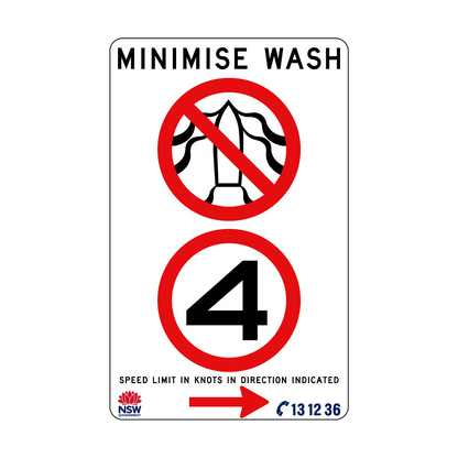 Minimise Wash Speed Limit In Knots