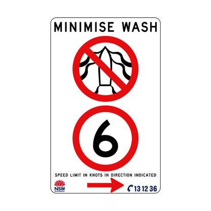 Minimise Wash Speed Limit In Knots