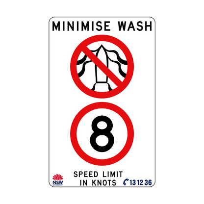 Minimise Wash Speed Limit In Knots