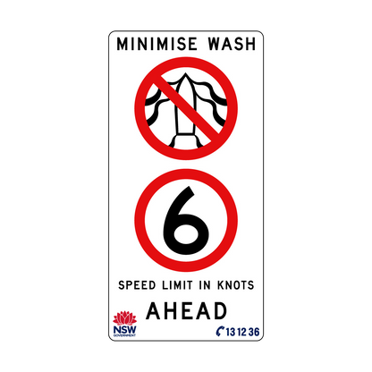 Minimise Wash Speed Limit In Knots