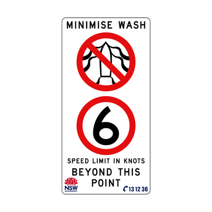 Minimise Wash Speed Limit In Knots