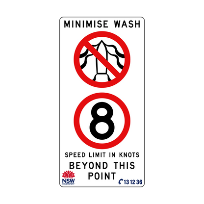 Minimise Wash Speed Limit In Knots