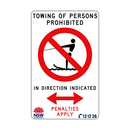 Towing of Persons Prohibited