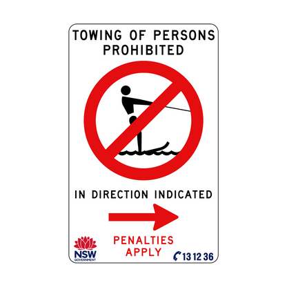 Towing of Persons Prohibited