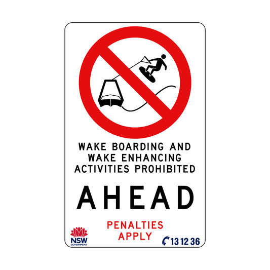 Wake Boarding and Wake Enhancing Activities Prohibited