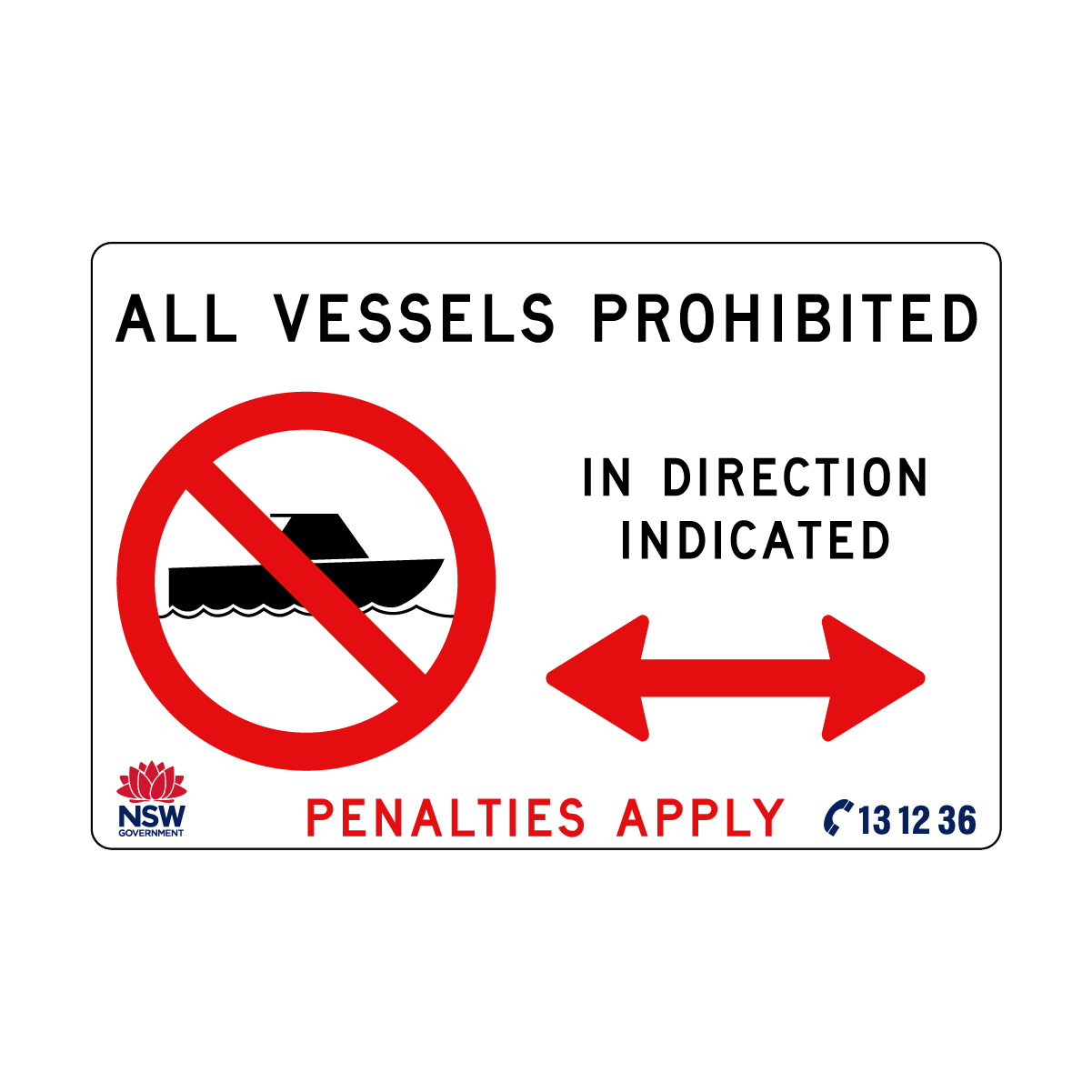 All Vessels Prohibited