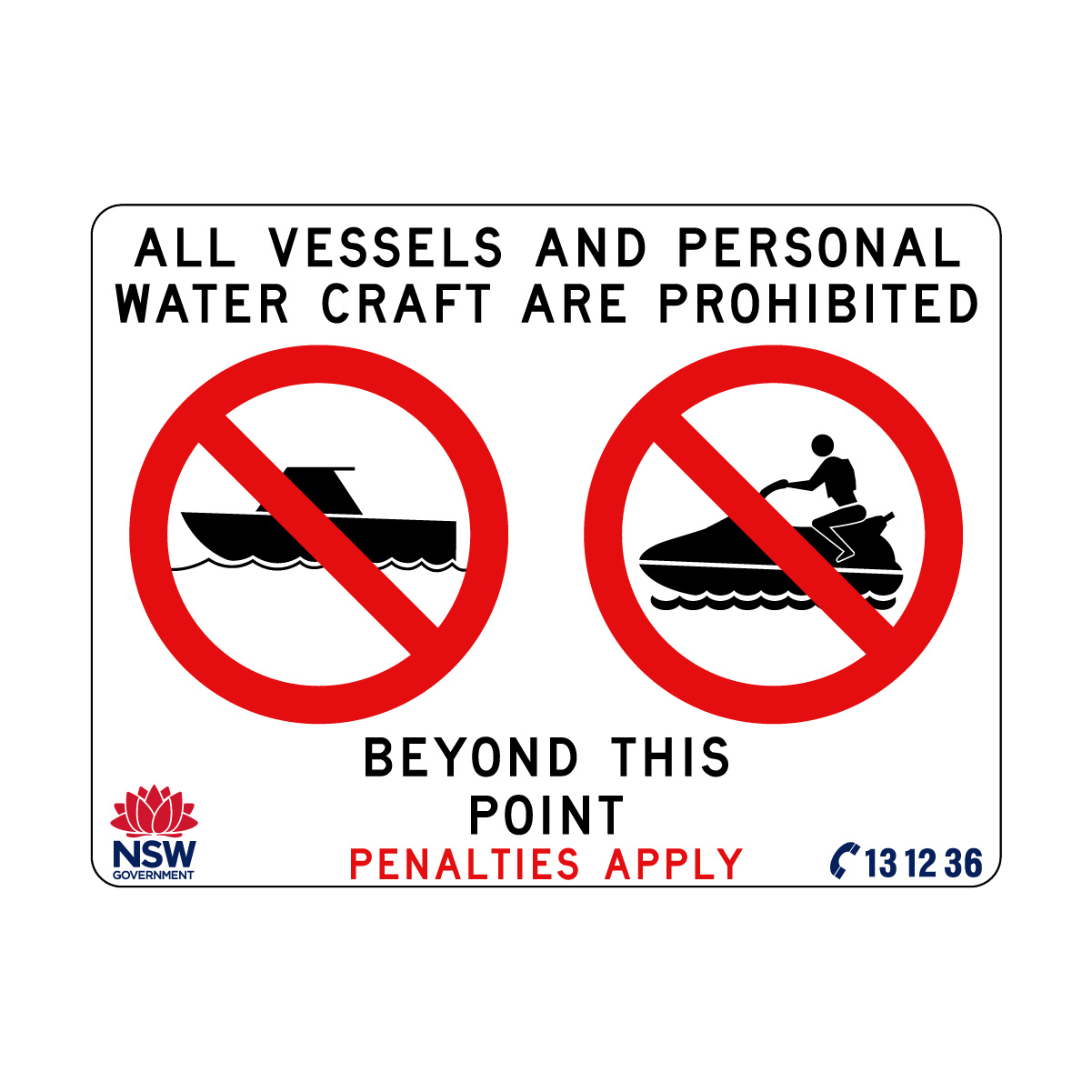 All Vessels And Pwc Are Prohibited