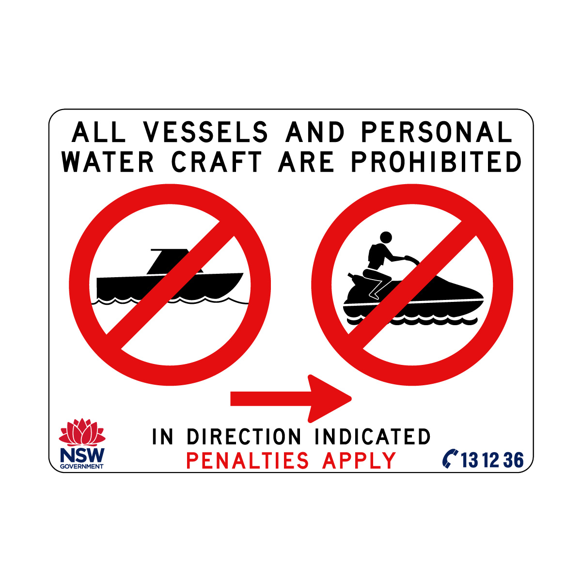 All Vessels And Pwc Are Prohibited