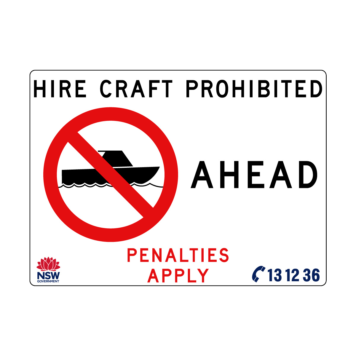 Hire Craft Prohibited