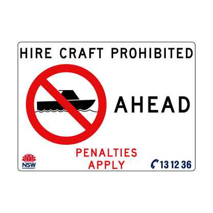 Hire Craft Prohibited