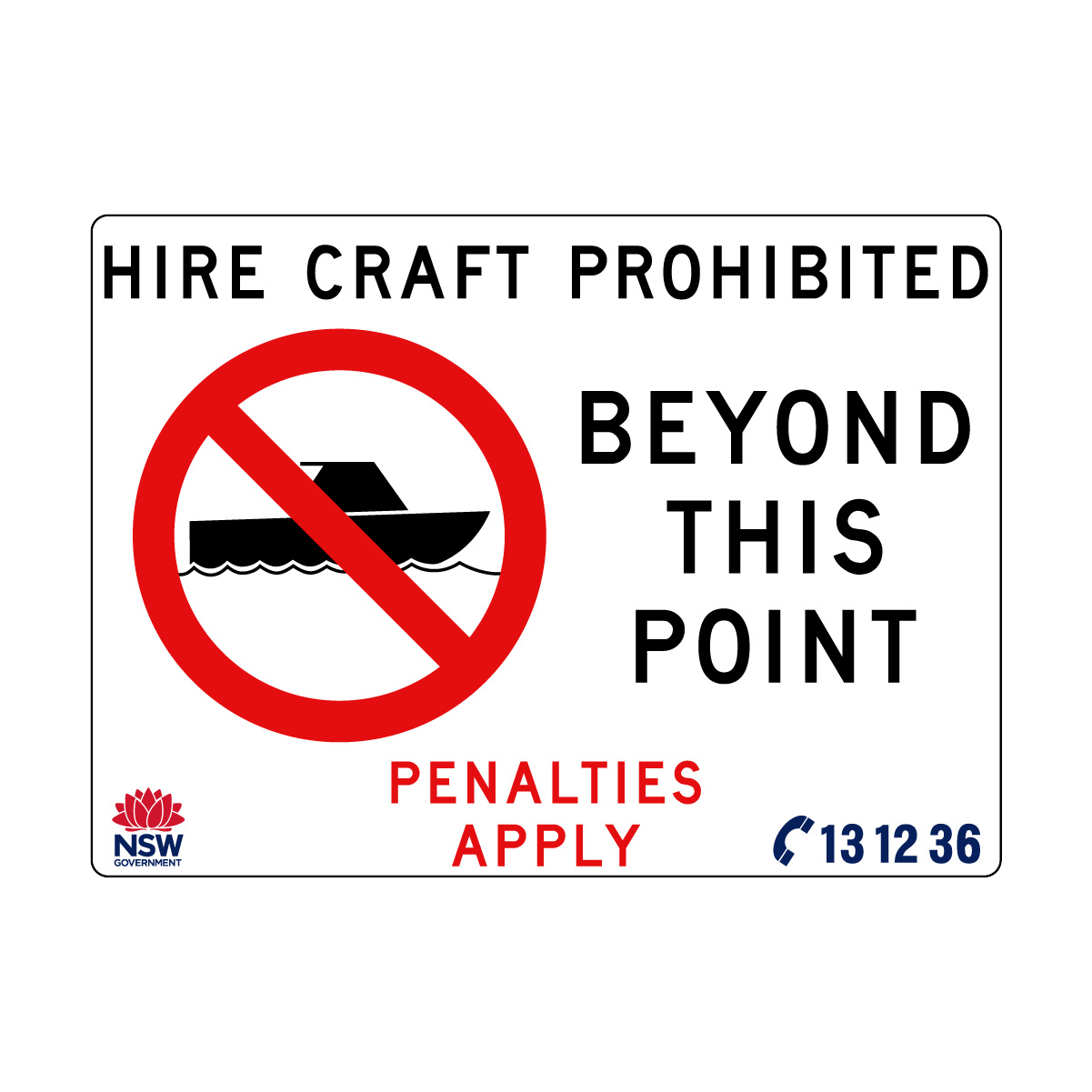 Hire Craft Prohibited