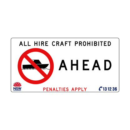 All Hire Craft Prohibited