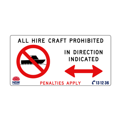 All Hire Craft Prohibited