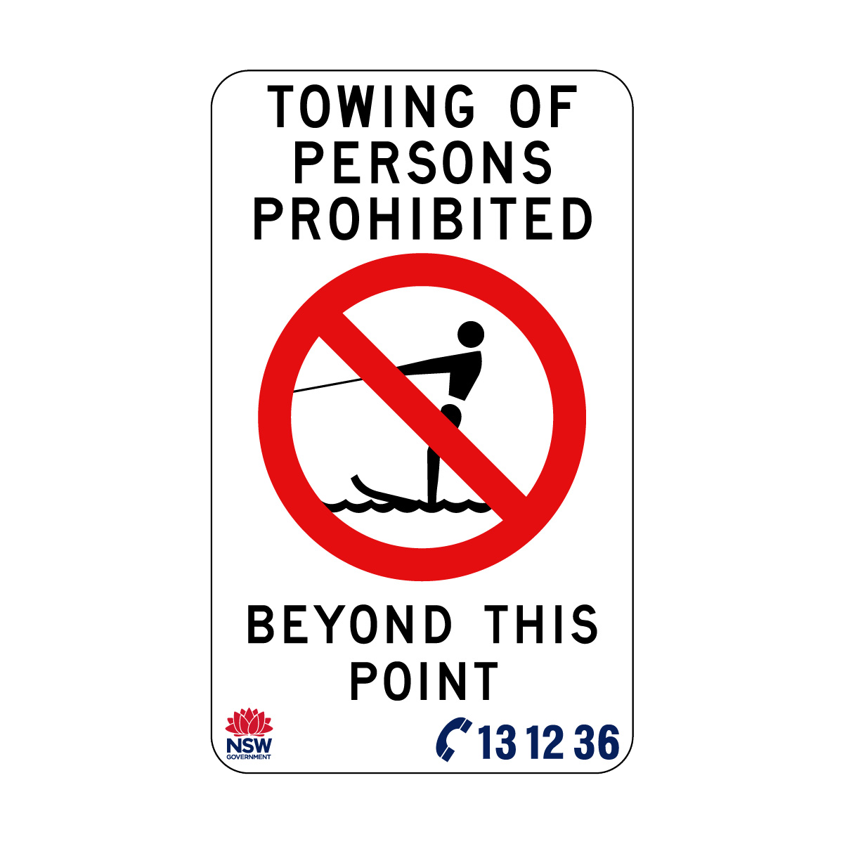 Towing of Persons Prohibited