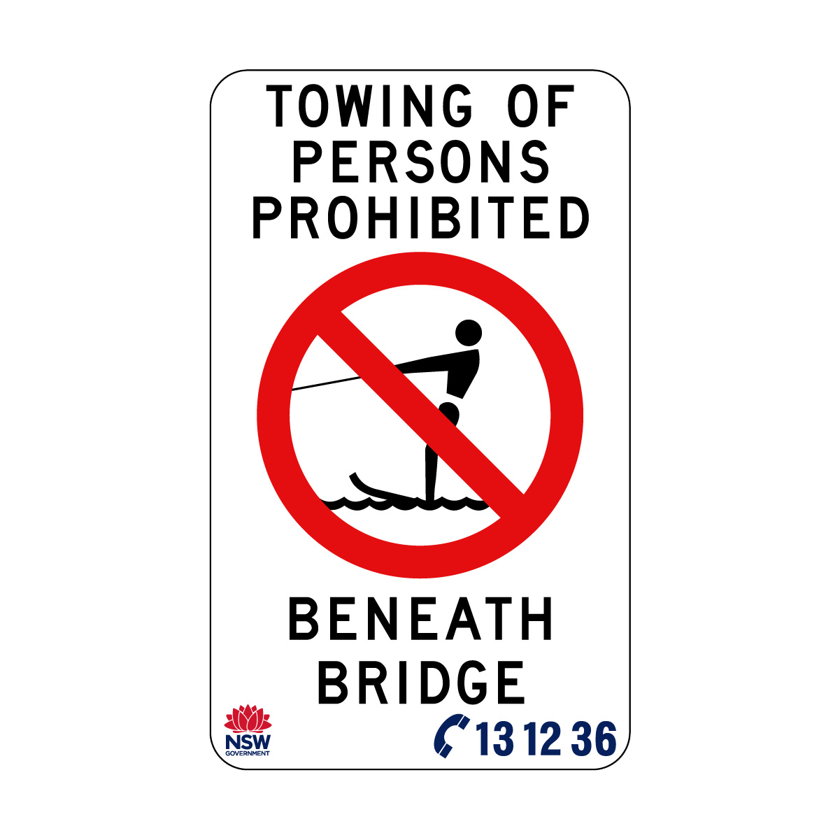 Towing of Persons Prohibited