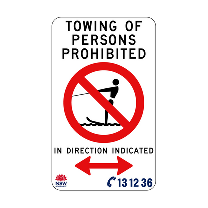 Towing of Persons Prohibited