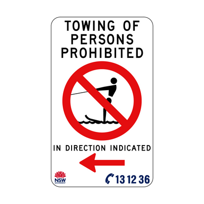 Towing of Persons Prohibited