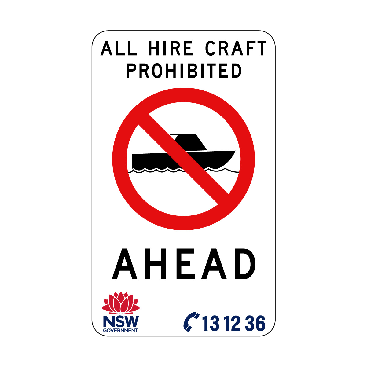 All Hire Craft Prohibited