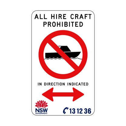 All Hire Craft Prohibited