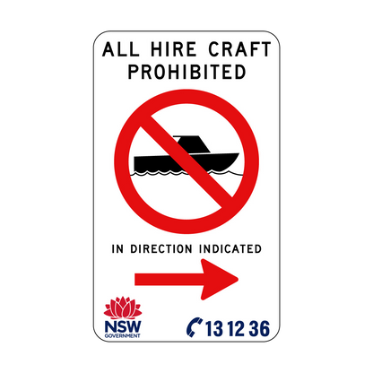 All Hire Craft Prohibited