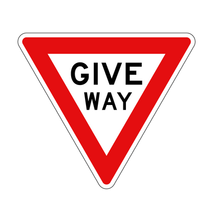 Give Way Sign