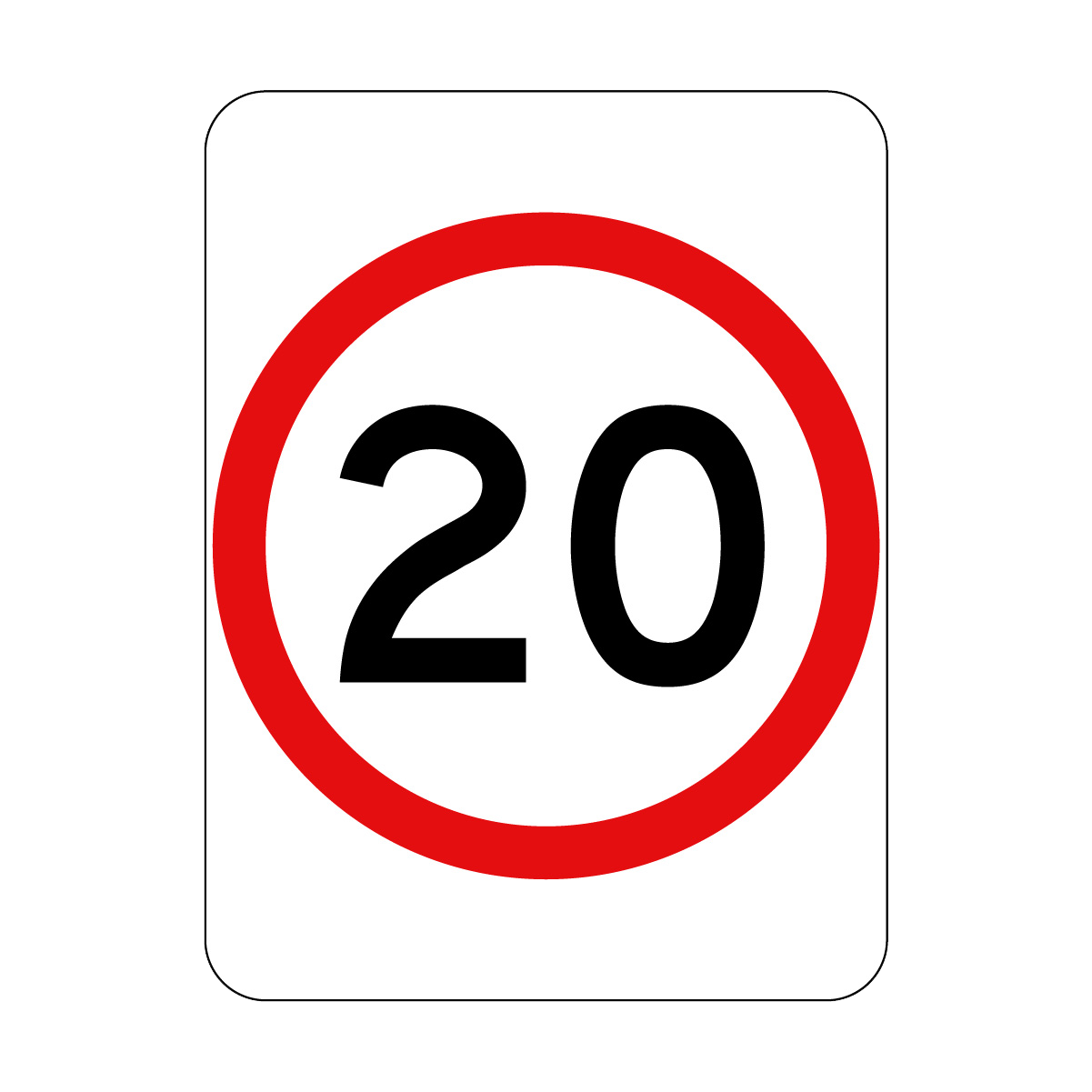 Speed Limit Sign