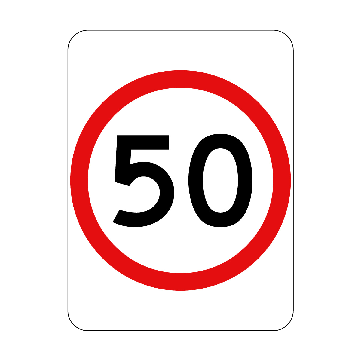 Speed Limit Sign