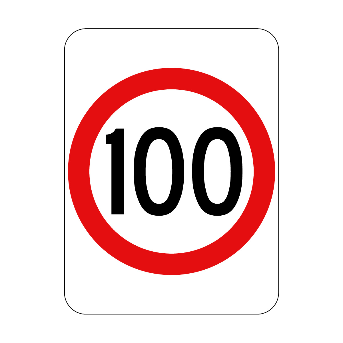 Speed Limit Sign