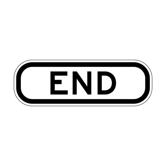 End Sign