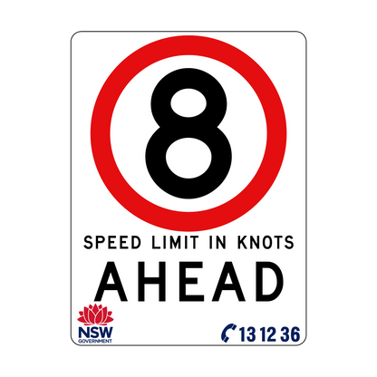 Speed Limit in Knots 900mm x 1200mm