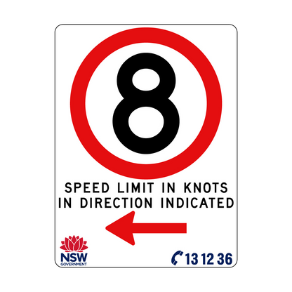 Speed Limit in Knots 900mm x 1200mm