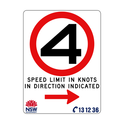 Speed Limit in Knots 900mm x 1200mm