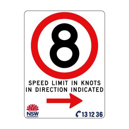 Speed Limit in Knots 900mm x 1200mm