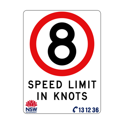 Speed Limit in Knots 900mm x 1200mm