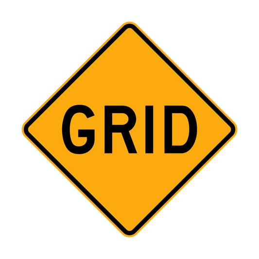 Warning: Grid Sign