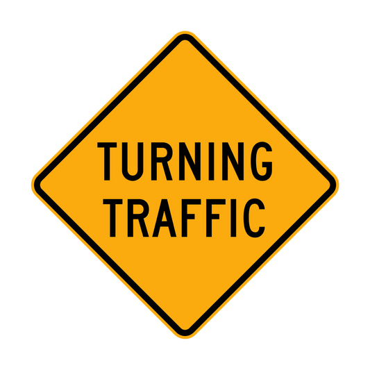 Warning: Turning Traffic Sign