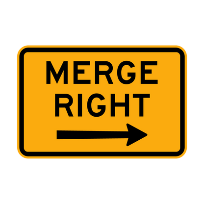 Warning: Merge Sign