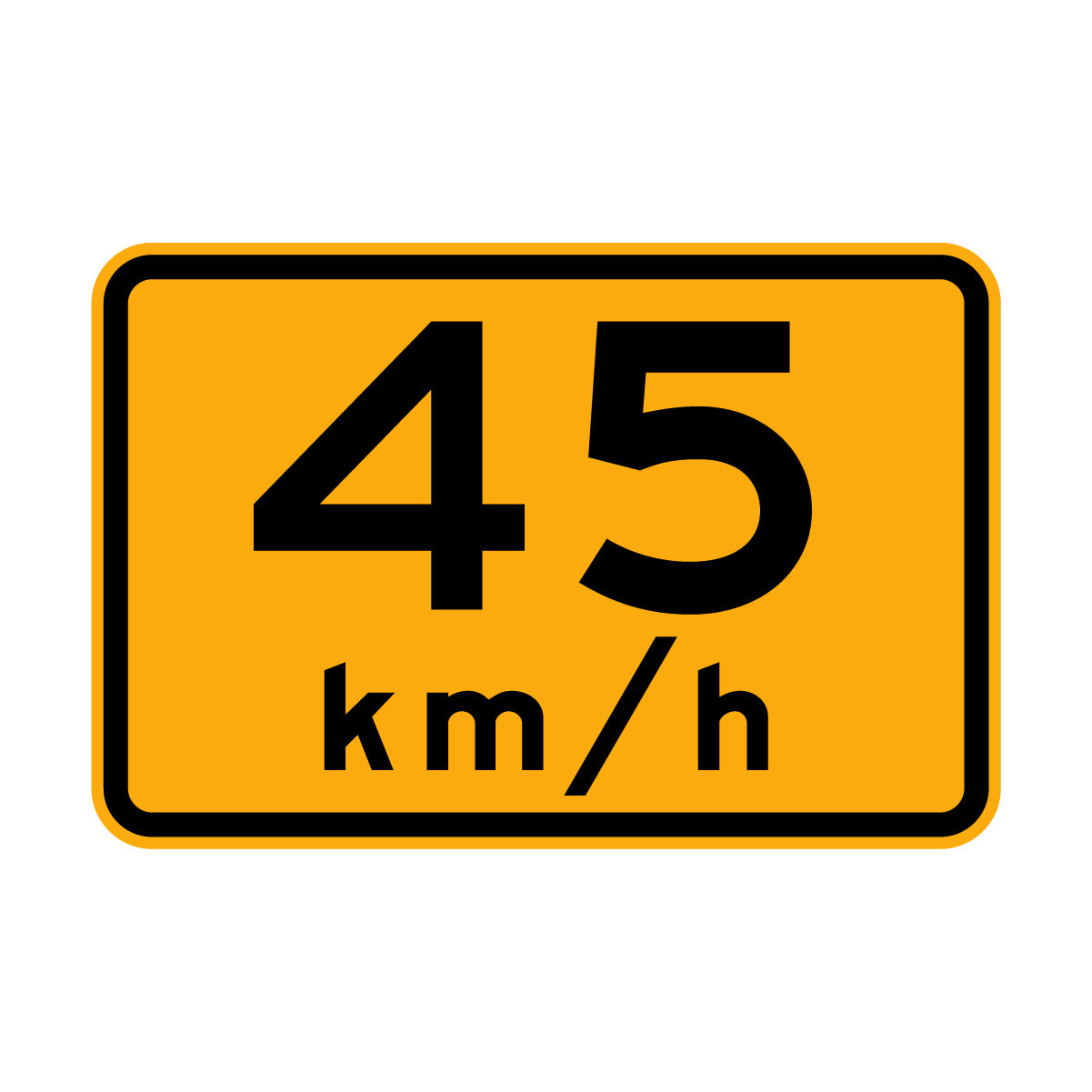 Warning: ...Km/H Sign – HIVIS